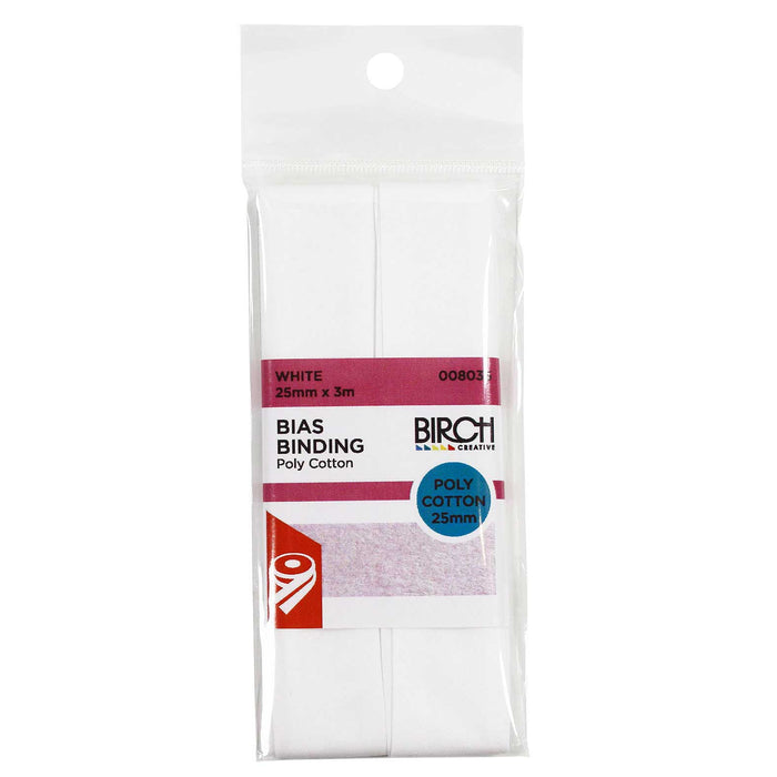 Bias Polycotton 3m White