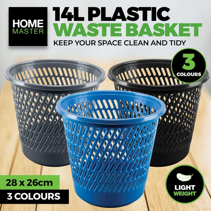 Waste Bin Plastic 14L