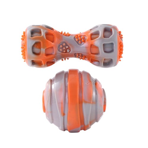 Pet Dental Duo TPR Ball & Baton