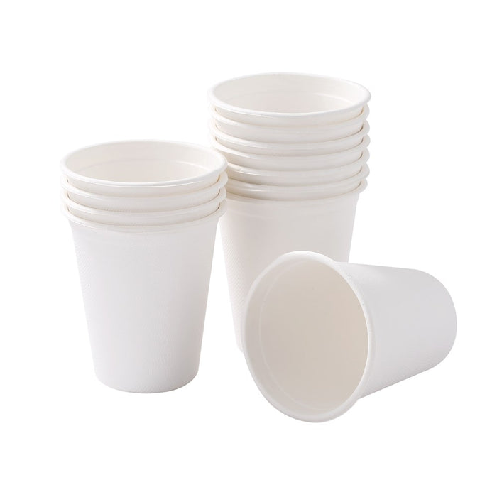 Disposable Sugarcane Cup 250ml 12pk