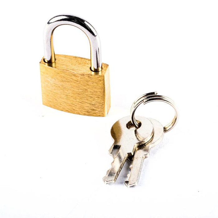 Brass Padlock 2pc