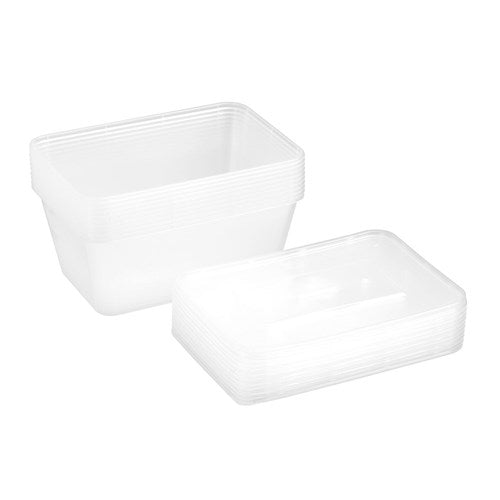 Reusable Food Container 1000ml 10pk