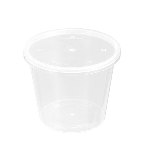 Food Storage Container Round 700ml 8pk