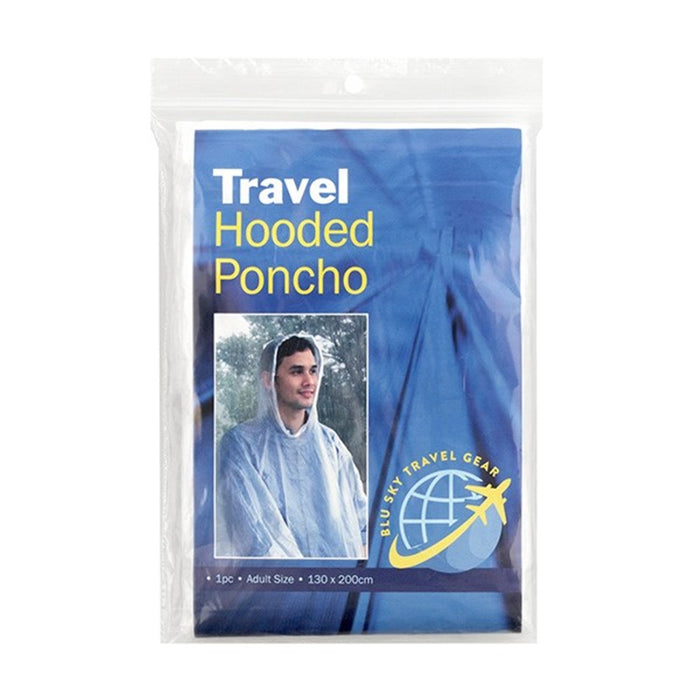Poncho Adult Clear