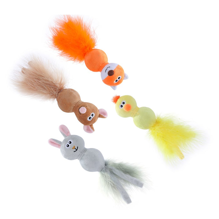 Cara Cat Plush Rattle