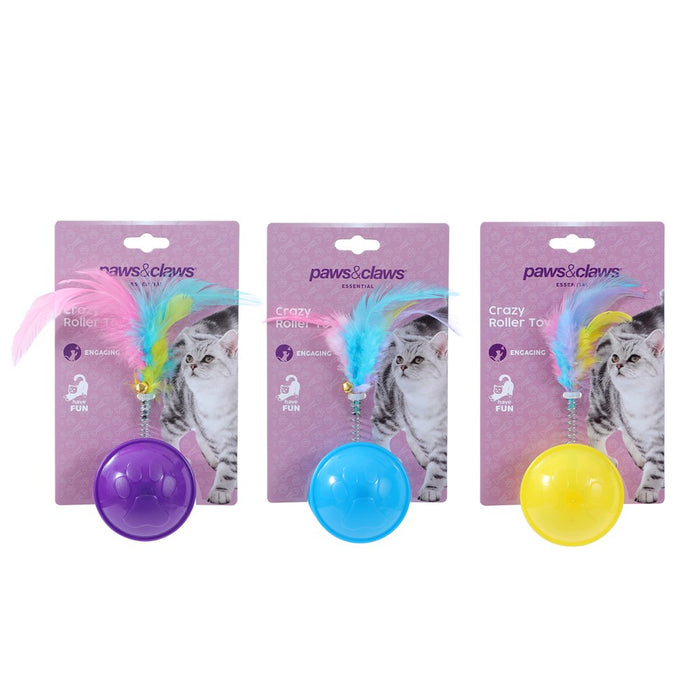 Crazy Cat Roller Toy