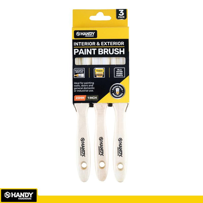 Paint Brush 25mm 3 Pack