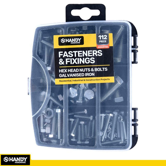 Fastener and Fixing Set 112pc