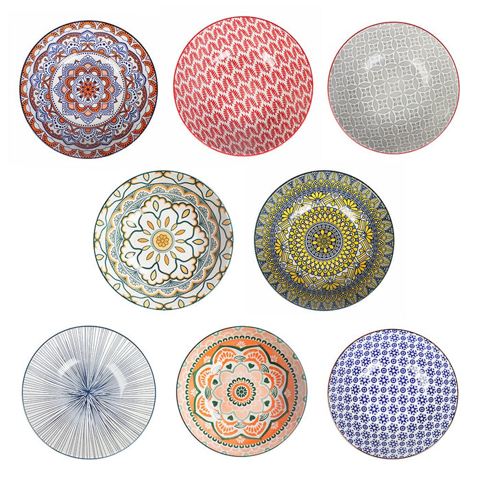 Ceramic Moroccan Serving Bowl 23cm