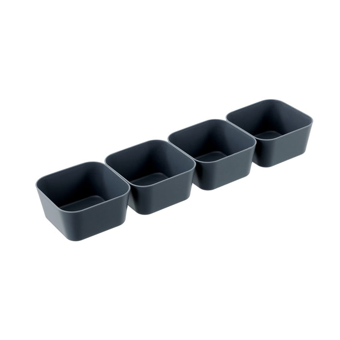 Essentials Sort Tray 4pk 8.5x8.5x4.5cm