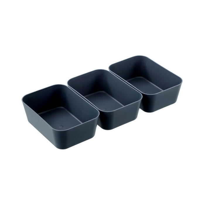 Essentials Sort Tray 3pk 12.5x8.5x4.5cm