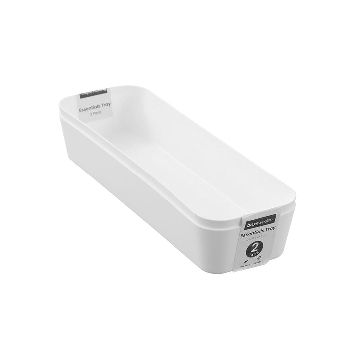 Essentials Sort Tray 2pk 26x8.5x4.5cm