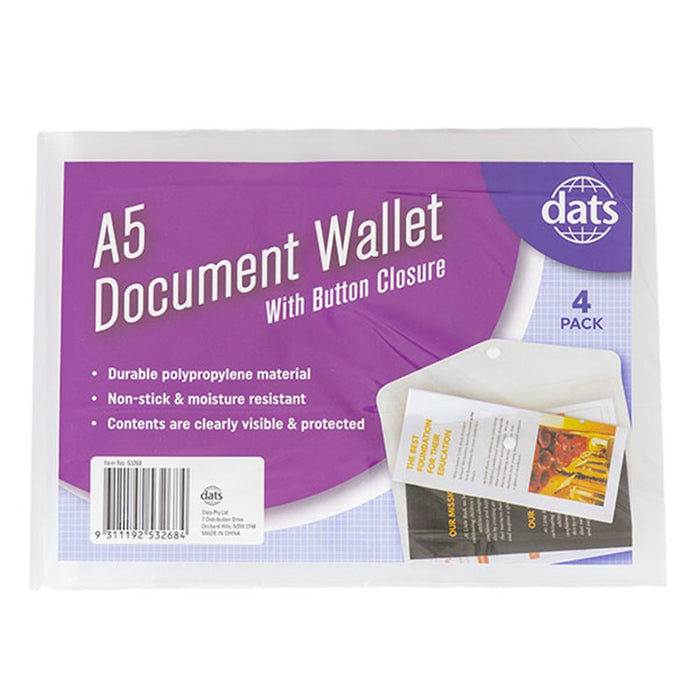 Document Case A5 4pk