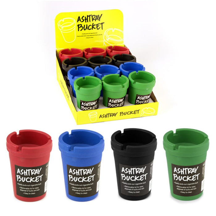 Ashtray Butt Bucket Coloured