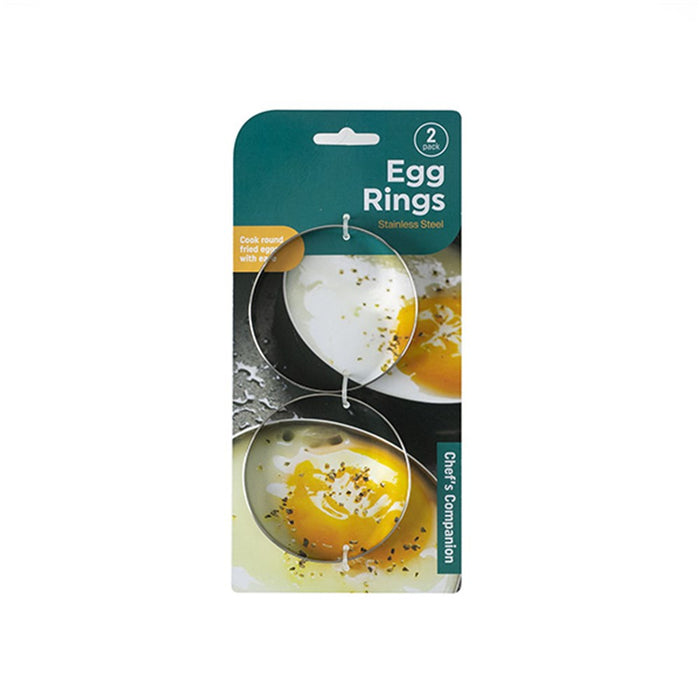 Egg Rings Stainless Steel 2pk