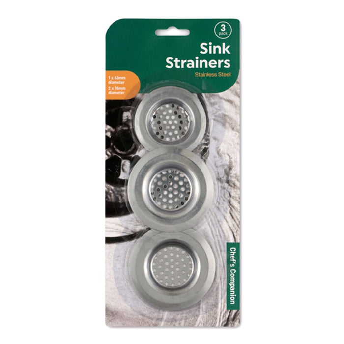Sink Strainer Set 3pk