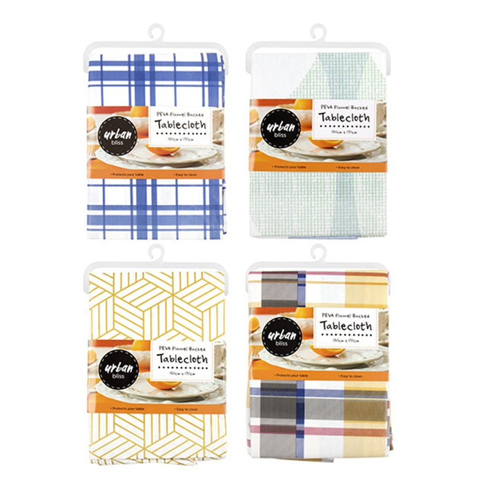 Tablecloth Flannel Back 130x170cm
