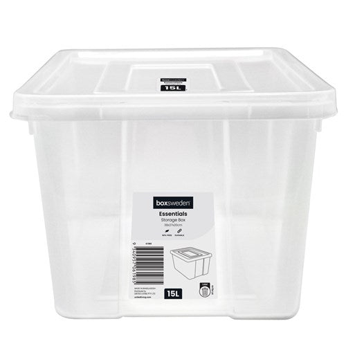 Storage Tub Essentials 15L Clear
