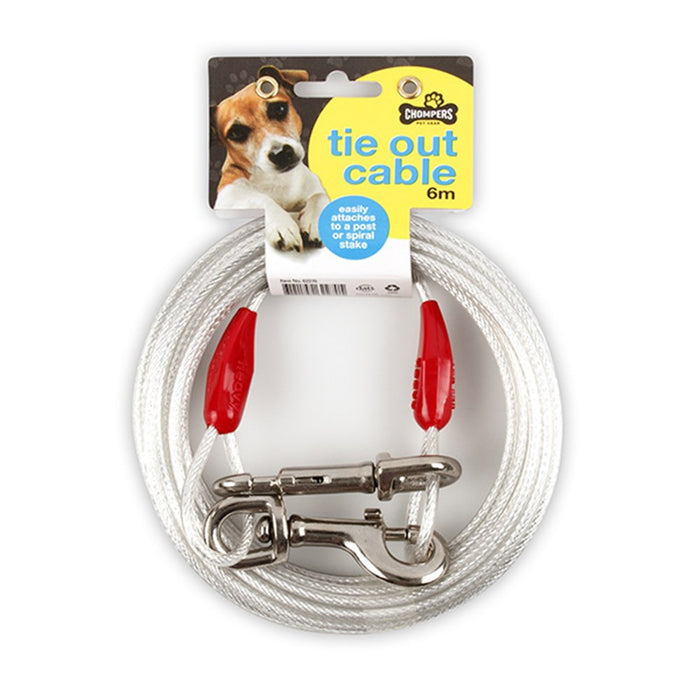 Chompers Tie Out Cable 6m