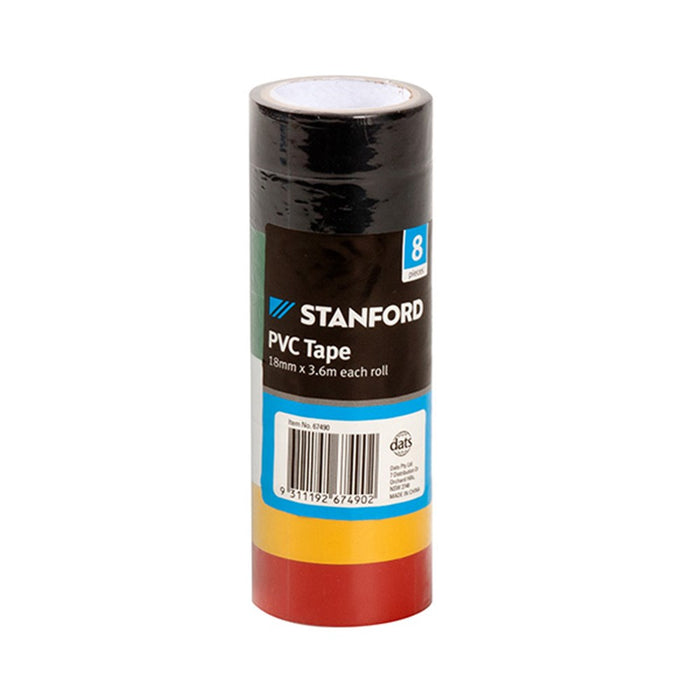 Stanford PVC Insulation Tape 8pk