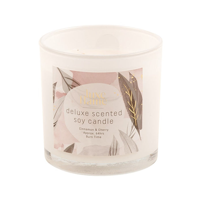 Soy Candle 10cm Cinnamon & Cherry