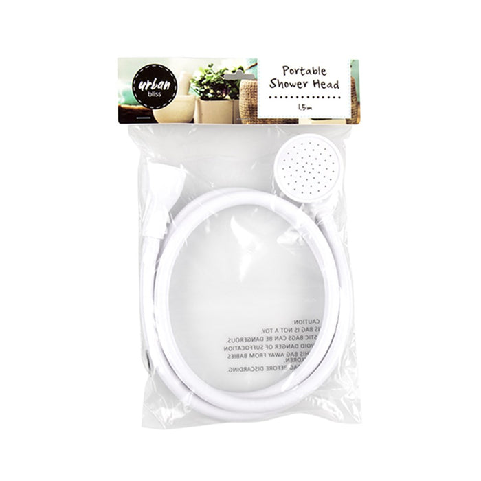 Shower Head White Portable