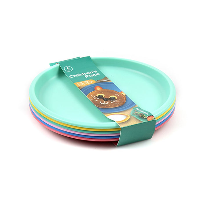 Childrens Plate Set 6 Pack