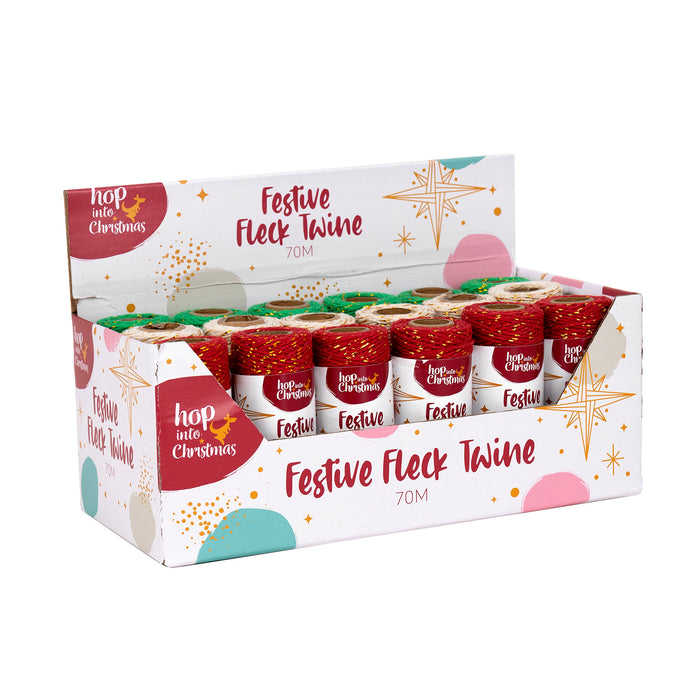Christmas Twine Fleck 70m