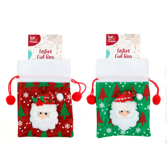 Christmas Gift Bag 14cm x 18cm