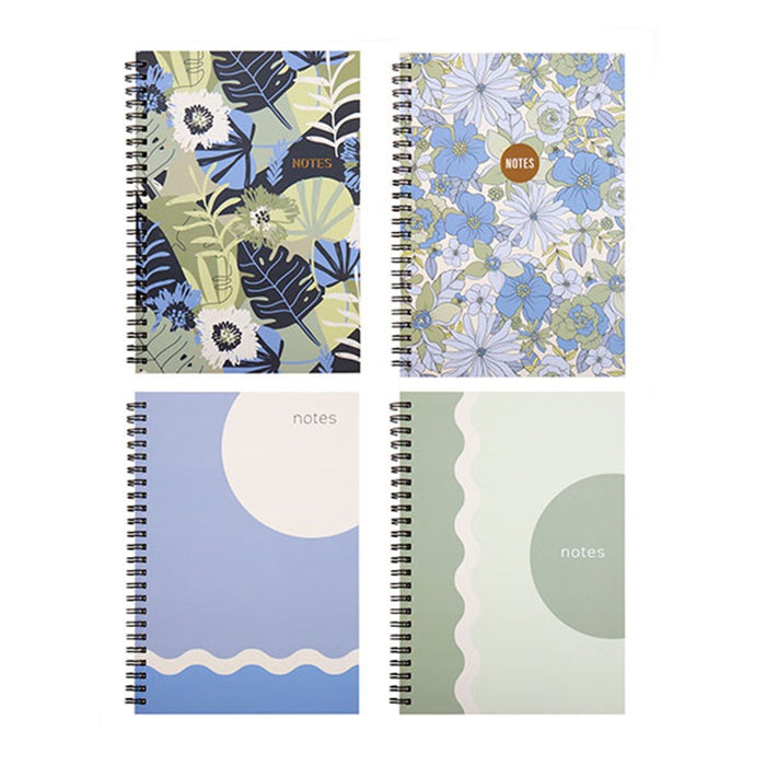 Notebook Card Cover Spiral A5 120pg