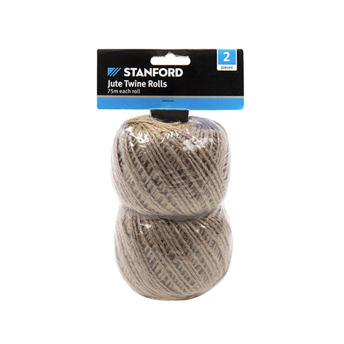 Jute Twine 2pk 75m