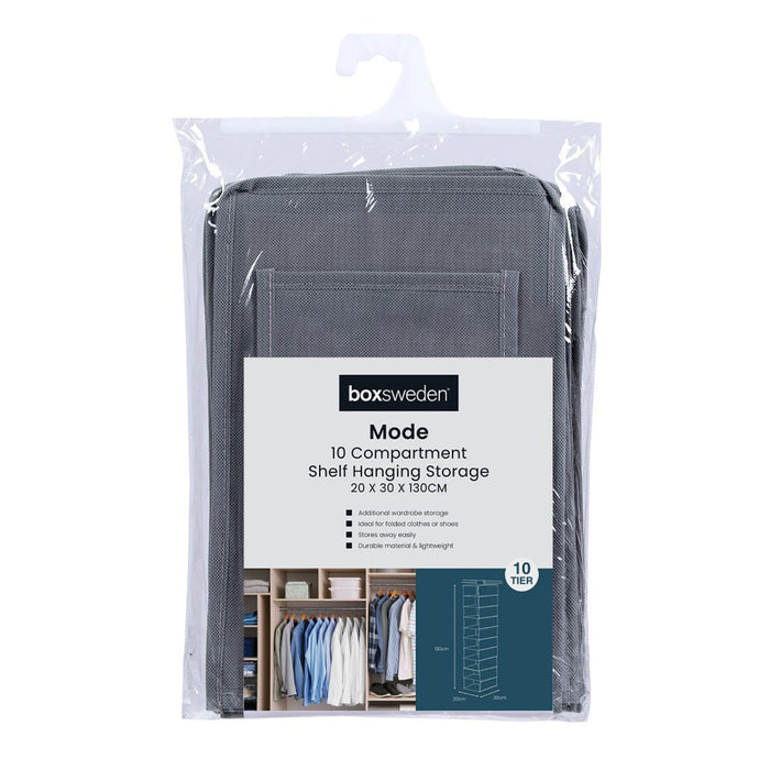 Hanging Storage Shelf 10 Compartment