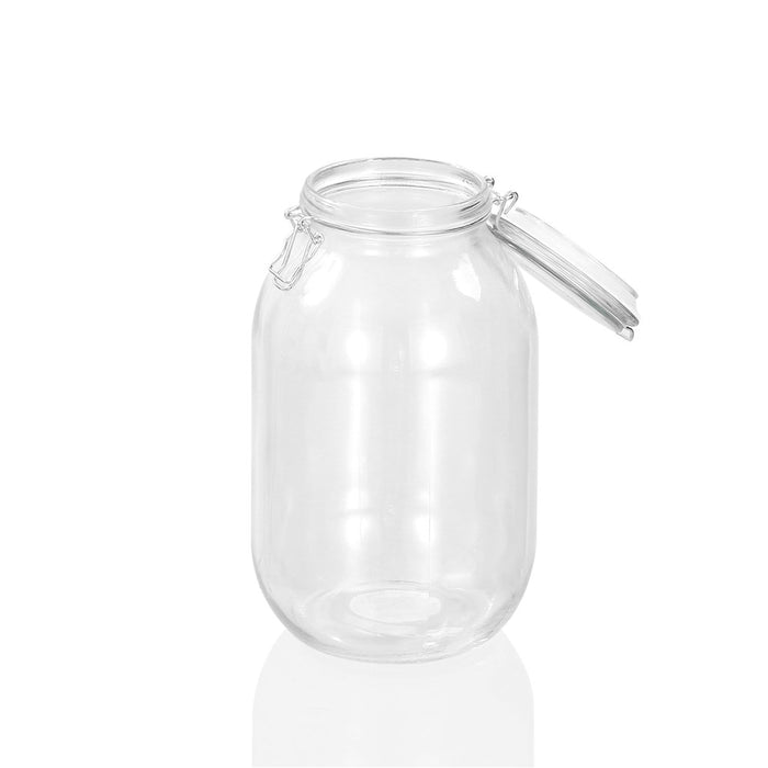 Glass Clip Jar 3L