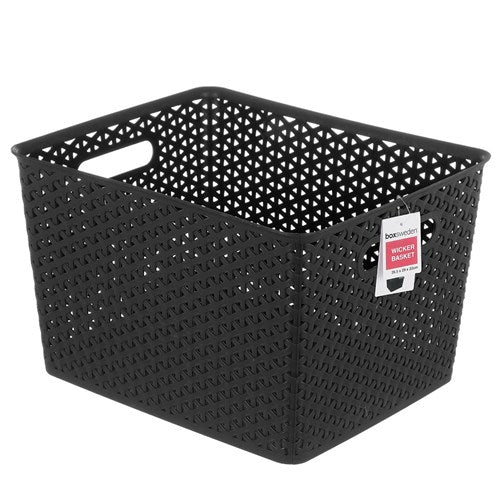 Wicker Basket 35.5x29x22cm