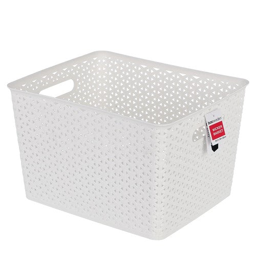 Wicker Basket 35.5x29x22cm
