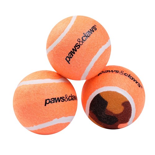 Pet Tennis Ball Camo 3pk