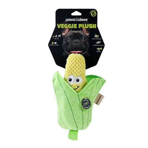 Pet Toy Veggie Plush Corn Cob