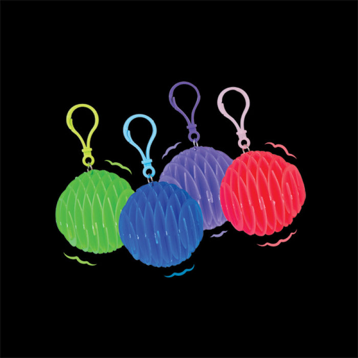 Flexi Worm Keychain Glow in the Dark