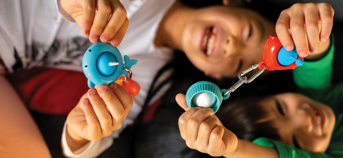 Pull n Pop Keychain