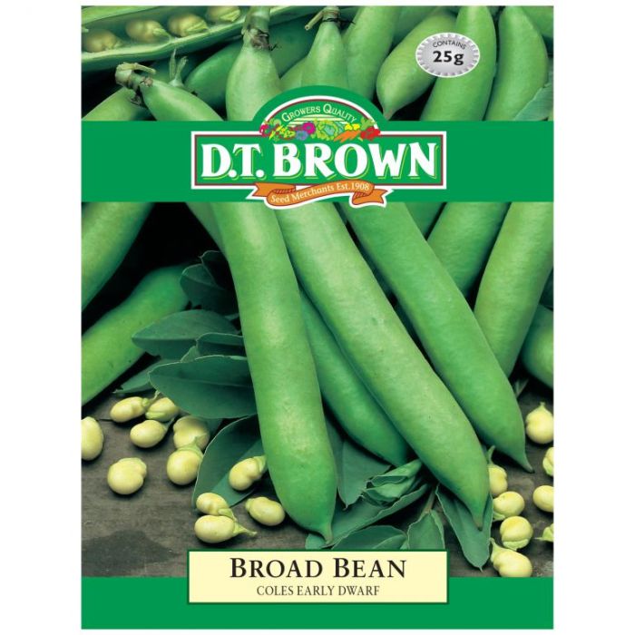 DT Brown Seeds Broad Bean Coles