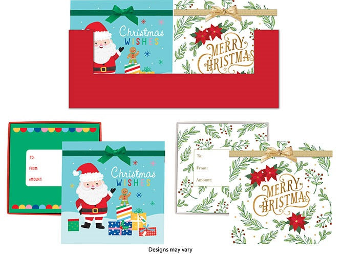 Christmas Gift Card Box