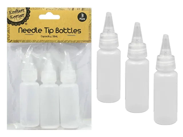 Bottle Needle Tip 3pk