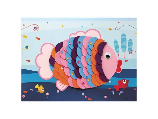 Felt Sticker Art