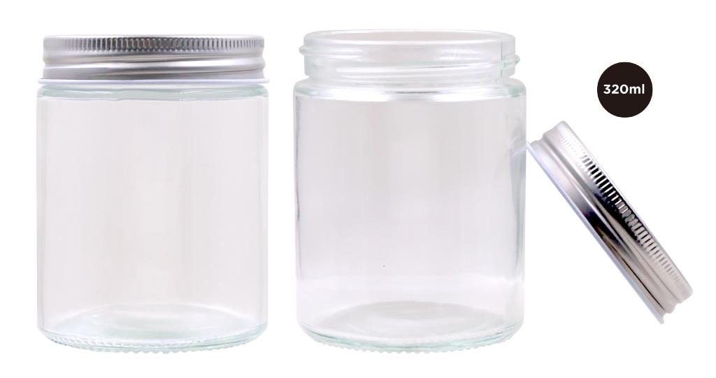 Screw Top Glass Jar 300ml