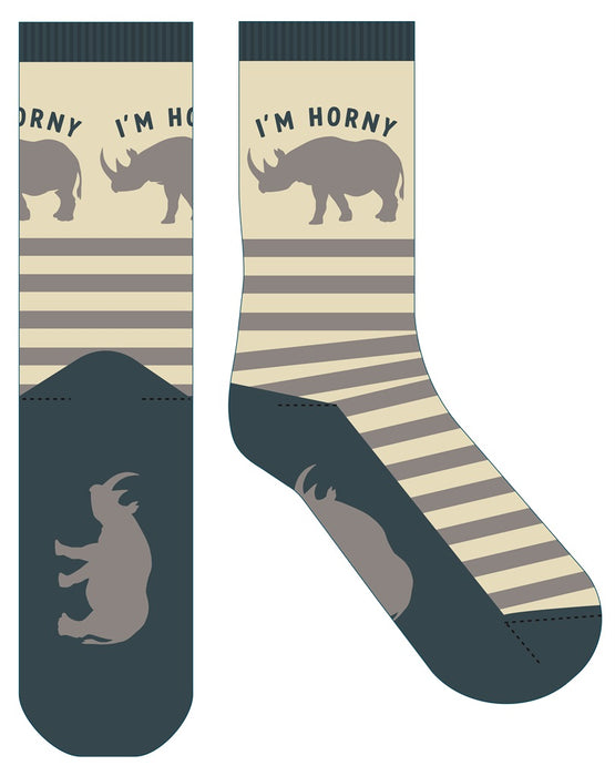 Frankly Funny Socks I'm Horny