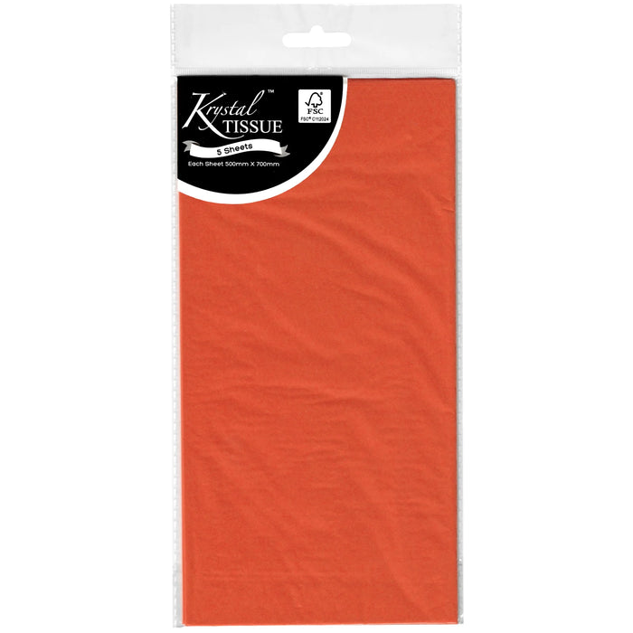 Tissue Sheet Orange