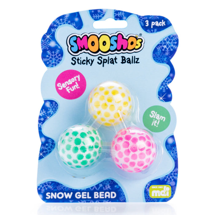 Smoosho's Splat Ball Snow 3pk