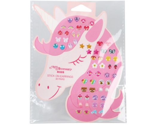 Stick On Earrings Unicorn