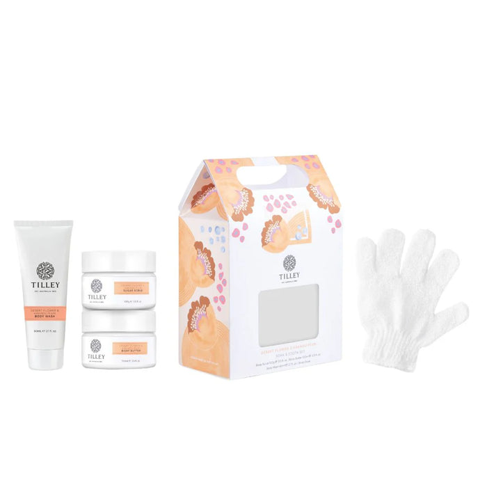Tilley Self-Care Gift Set Desert Flower & Kakadu Plum