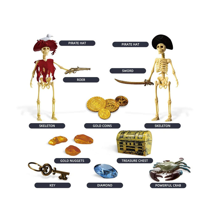 Dig Kit Pirate Treasures